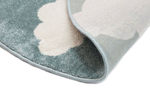 Load image into Gallery viewer, Piccolo  Aqua White Cloud Kids Rug
