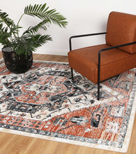 Load image into Gallery viewer, Florence Traditional Terracotta White Rug freeshipping - Rug Empire
