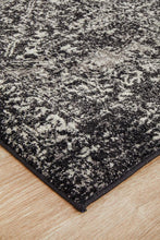 Load image into Gallery viewer, Evoke Scape Charcoal Transitional Runner Rug
