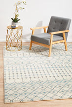 Load image into Gallery viewer, Evoke Slate White Transitional Rug
