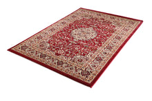 Load image into Gallery viewer, Ornate Red Bordered Traditional Flowered Rug
