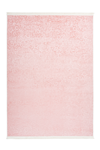 Peri 100 powder pink Machine Washable Rug - Lalee Designer Rugs
