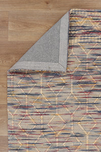 Pune Latice Multi Wool Rug