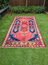 Load image into Gallery viewer, Vintage Handmade Red Boho - Rug Empire

