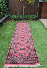 Load image into Gallery viewer, Vintage Handmade Ruby Red Runner - Rug Empire
