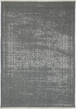Load image into Gallery viewer, Rustic Vintage Distressed, Amazing 2 in 1 Reversible Rug Grey
