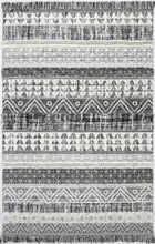 Load image into Gallery viewer, Mono Tribal Lines Cream Anthracite
