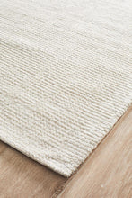 Load image into Gallery viewer, Esme Ivory Cotton Rayon Rug
