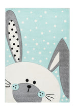 Load image into Gallery viewer, Amigo 324 Green Rabbit Kids Rug - Lalee Designer Rugs
