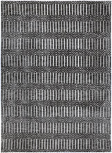 Load image into Gallery viewer, Barkot Attari Grey Cotton Blend Rug

