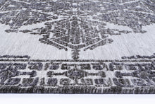 Load image into Gallery viewer, Barkot Beas Grey Cotton Blend Rug
