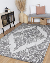 Load image into Gallery viewer, Shani Beas Grey Cotton Blend Rug
