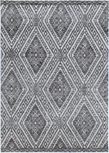Load image into Gallery viewer, Barkot Majitha Grey Cotton Blend Rug
