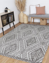 Load image into Gallery viewer, Shani Majitha Grey Cotton Blend Rug
