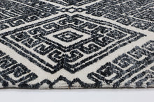 Load image into Gallery viewer, Barkot Diamond Anthracite Rug freeshipping - Rug Empire
