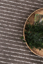 Load image into Gallery viewer, Sonia Cream Brown Geometric Striped Rug
