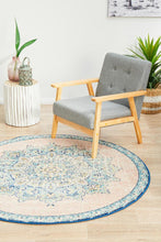 Load image into Gallery viewer, Palace 706 Flamingo Round Rug
