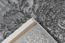 Load image into Gallery viewer, Aleyna 607 Silver Turkish Design Rug With Centre Medallion - Lalee Designer Rugs
