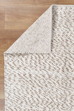 Load image into Gallery viewer, Mimi Contemporary Beige Wool Rug
