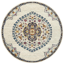 Load image into Gallery viewer, Babylon 202 White Round Rug
