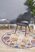 Load image into Gallery viewer, Babylon 206 Multi  Round Rug
