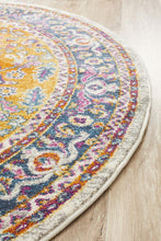 Load image into Gallery viewer, Babylon 207 Multi  Round Rug
