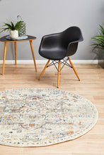 Load image into Gallery viewer, Century 911 Silver Round Rug
