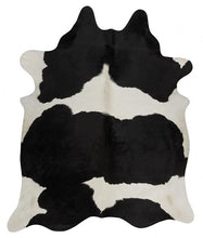 Load image into Gallery viewer, Exquisite Natural Cow Hide Black White
