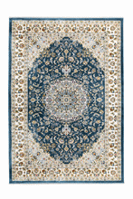 Load image into Gallery viewer, Classic 700 Blue Traditional Rug With Center Medallion - Lalee Designer Rugs

