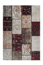 Load image into Gallery viewer, Cocoon 990 Red Checkered Modern Rug - Lalee Designer Rugs
