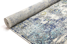 Load image into Gallery viewer, Mosman Blue Green Distressed Rug - Rug Empire
