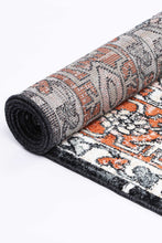 Load image into Gallery viewer, Florence Traditional Terracotta Black Rug freeshipping - Rug Empire
