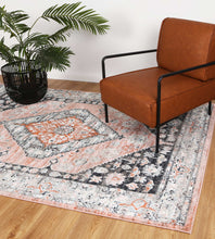 Load image into Gallery viewer, Florence Traditional Black Beige Rug freeshipping - Rug Empire

