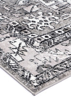 Load image into Gallery viewer, Cezanne Traditional Grey Rug freeshipping - Rug Empire
