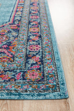 Load image into Gallery viewer, Eternal Whisper Diamond Blue Rug
