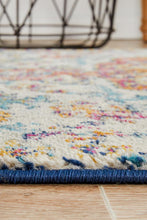 Load image into Gallery viewer, Evoke Carnival White Transitional Runner Rug
