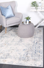 Load image into Gallery viewer, Kirribilli Navy Blue Contemporary Rug - Rug Empire
