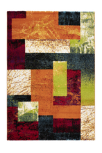 Load image into Gallery viewer, Espo 303 Rainbow Checkered Rug - Lalee Designer Rugs

