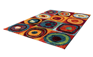 Espo 307 Rainbow Multicolour Turkish Rug - Lalee Designer Rugs