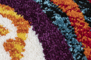 Espo 307 Rainbow Multicolour Turkish Rug - Lalee Designer Rugs