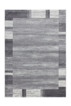 Load image into Gallery viewer, Feeling 500 Silver Plain Border Thick Rug - Lalee Designer Rugs
