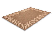 Load image into Gallery viewer, Finca 502 Coffee Border Outdoor/Kitchen Rug - Lalee Designer Rugs
