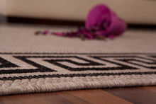 Load image into Gallery viewer, Finca 502 Silver Border Outdoor/Kitchen Rug - Lalee Designer Rugs
