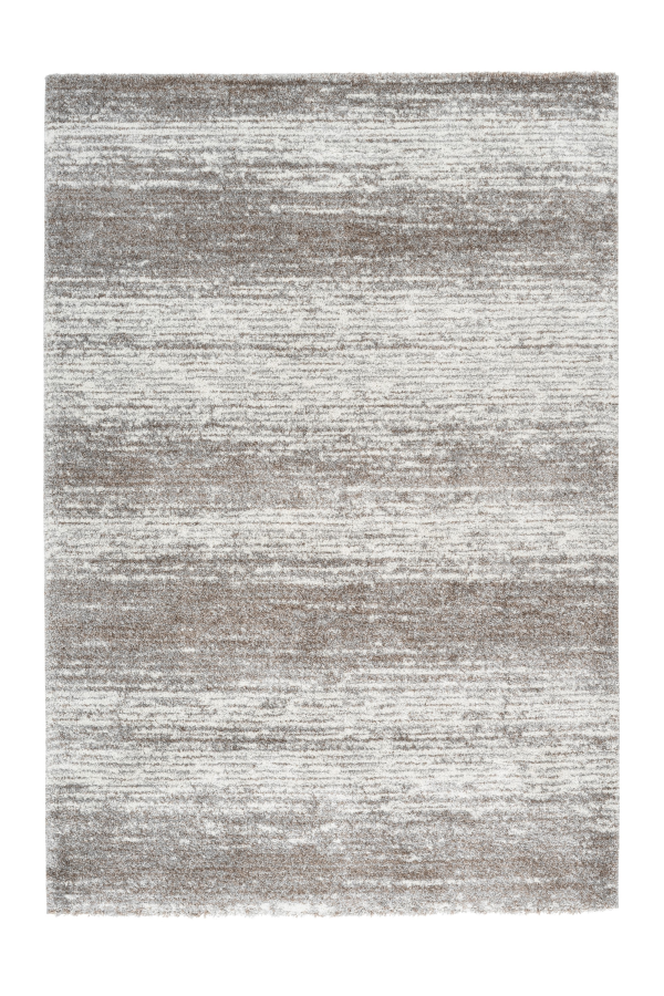 Harmony 400 Modern Plain Beige-Silver Rug with Abstract Lines - Lalee Designer Rugs