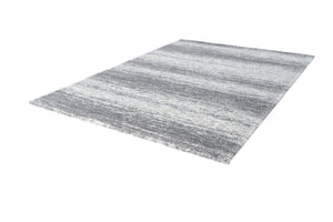 Harmony 400 Modern Plain Silver Rug with Abstract Lines - Lalee Designer Rugs