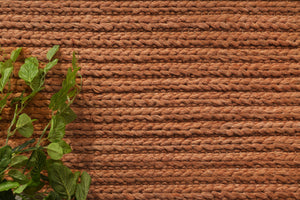 Zayna Cue Copper Wool Blend Rug