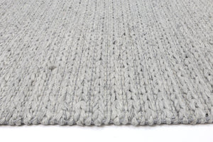 Zayna Cue Grey Wool Blend Rug
