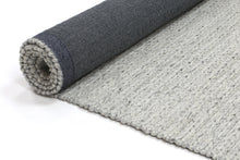 Load image into Gallery viewer, Zayna Cue Grey Wool Blend Rug

