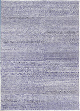 Load image into Gallery viewer, Zayna Grace Blue Wool Blend Rug
