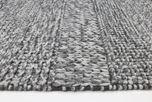 Load image into Gallery viewer, Zayna Grace Charcoal Wool Blend Rug
